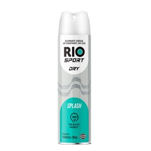 Desodorante Aerosol Antitranspirante Dry Splash Com 150ml Rio Sport