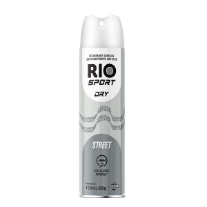 Desodorante Aerosol Antitranspirante Dry Street Com 150ml Rio Sport