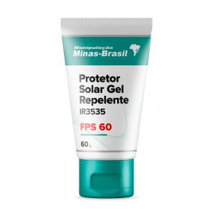 Protetor Solar com Repelente Ir3535 Fps 60 Gel 60g