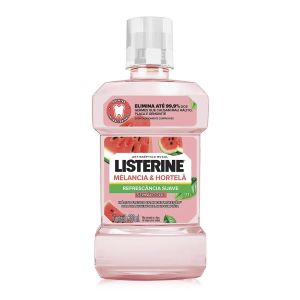 Enxaguante Bucal Listerine Melancia e Hortelã Sem Álcool Com 250ml