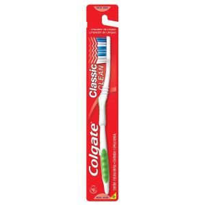 Escova De Dente Colgate Classic Clean Macia Suave