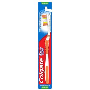 Escova De Dente Colgate Extra Clean Média Cabeça Normal