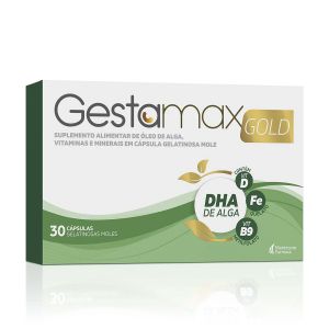 Suplemento Alimentar Gestamax Gold Para Gestantes Com 30 Cápsulas Mantecorp Farmasa