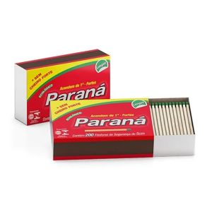 Fósforos de Segurança Longos Paraná Com 200 Unidades