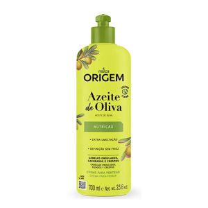 Creme Para Pentear Origem Azeite De Oliva Nutrição E Definição 700ml Nazca