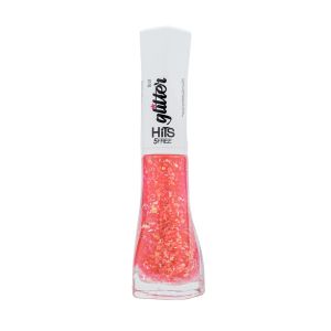 Esmalte Hits Free Glitter Strawberry Jelly 8Ml