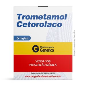 Trometamol Cetorolaco 5mg/mL Solução Oftalmológica Com 5ml Genérico Geolab