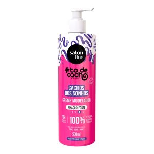 Creme Modelador Forte #todecacho Cachos dos Sonhos 500ml Salon Line