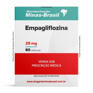 Empagliflozina 25mg 60 Cápsulas
