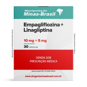 Empagliflozina 10mg + Linagliptina 5mg 30 Cápsulas
