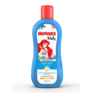Shampoo Huggies Kids Brilho Mágico Com 360ml