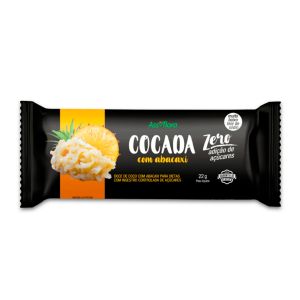 Cocada Com Abacaxi Zero Açucar Com 22g Assiflora