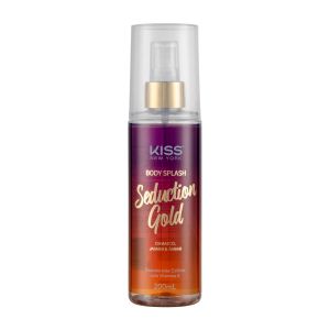 Body Splash Seduction Gold Com 200ml Kiss New York