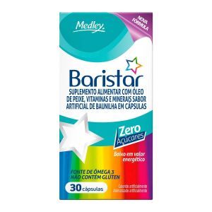 Polivitamínico Baristar Com 30 Cápsulas Gelatinosas Medley