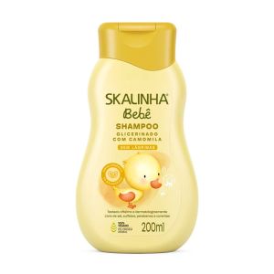 Shampoo Glicerinado Camomila Skalinha Bebê Com 200Ml