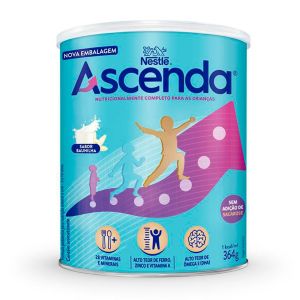 Suplemento Alimentar Infantil Ascenda Baunilha 364g