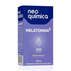 Melatonina Sabor Maracujá Gotas Com 30ml Neo Química