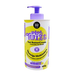 Manteiga Modeladora Lola Plot Twist  Nut ButterCream Com 480g