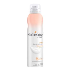 Desodorante Herbissimo Care Aerossol Antitranspirante Vanilla 150ml