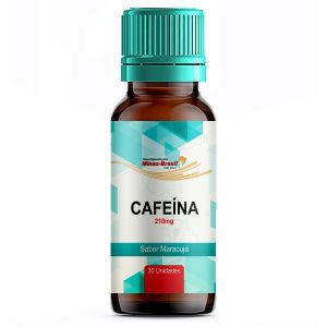 Pastilhas de Cafeína 210mg 30 Unidades Sabor Maracujá