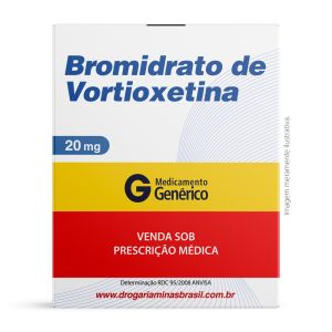 Bromidrato de Vortioxetina 20mg Com 30 Comprimidos Genérico Althaia