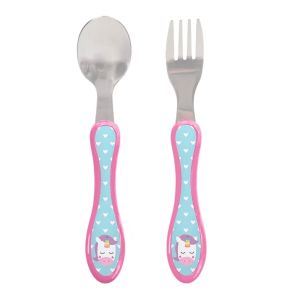 Kit Talheres Infantil Animal Fun Unicórnio Buba