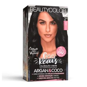 Coloração Permanente Kit Cores Reais 2.0 Preto BeautyColor