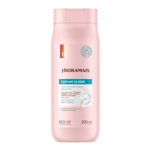 Loção Hidratante Corporal Perfume de Bebê Com 200ml Hidramais