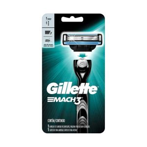 Aparelho De Barbear Gillette Mach 3 01 Unidade