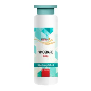 Shot Vinogrape 600mg Sabor Laranja Natural Com 30 Flaconetes