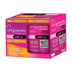Suplemento Alimentar ReGenesis Premium Pack Com 120 Cápsulas