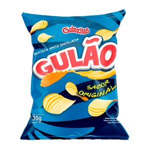 Batata Chips Gulão Sabor Original Com 30g