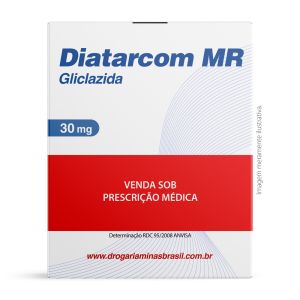 Diatarcom MR Gliclazida 30mg Com 60 Comprimidos Servier