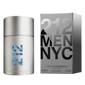 Perfume Eau De Toilette 212 Men Nyc Masculino 50ml Carolina Herrera