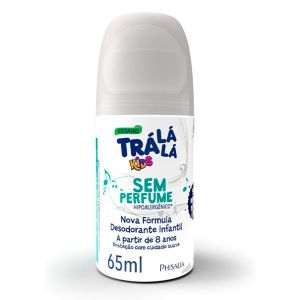 Desodorante Roll-on Trá Lá Lá Kids Sem Perfume Com 65ml