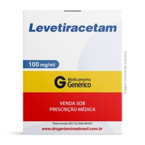 Levetiracetam 100mg/ml Solução Oral Com 150ml Genérico Eurofarma