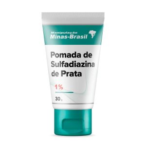 Pomada de Sulfadiazina de Prata 1% Com 30G