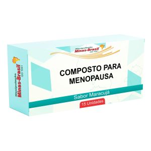 Balas para Menopausa Isoflavona e Ormona 15 Unidades Maracujá