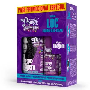 Kit Para Fitagem Soul Power Texturizações Técnica LOC