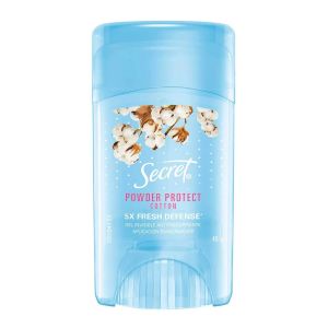 Desodorante Stick em Gel Antitranspirante Secret Powder Protect Cotton Com 45g