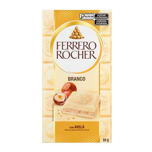Chocolate Ferrero Rocher Branco com Avelã 90g