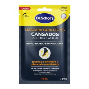 Máscara Para os Pés Cansados Com Aquecimento Com 1 Par Dr. Scholl’s