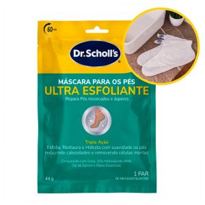 Máscara Ultra Esfoliante para os Pés Com 1 Par Dr. Scholl’s