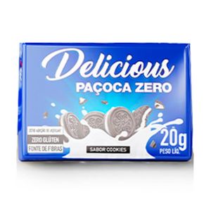 Delicious Paçoca Zero Com 20g Ftw