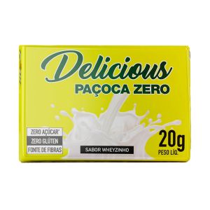 Delicious Paçoca Zero Sabor Wheyzinho Com 20g Ftw
