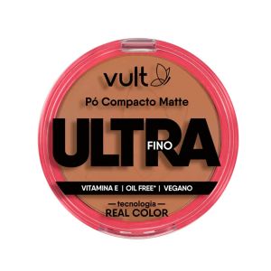 Pó Compacto Matte Ultrafino Cor V450 9g Vult