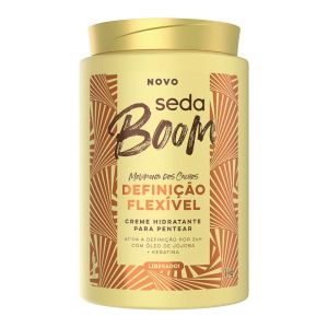 Creme De Pentear Seda Boom Definição Flexível Com 1Kg