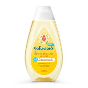 Sabonete Líquido de Glicerina Camomila Johnson's Baby Cabeça aos Pés Com 200ml