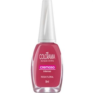 Esmalte Colorama Cremoso Rosa Floral 8Ml