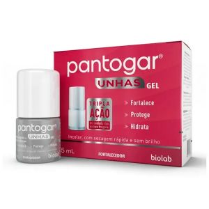 Pantogar Gel Fortalecedor De Unhas Com 5ml Biolab
